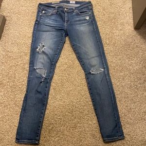 AG Adriano Goldschmied The Legging Ankle Jeans Size 27